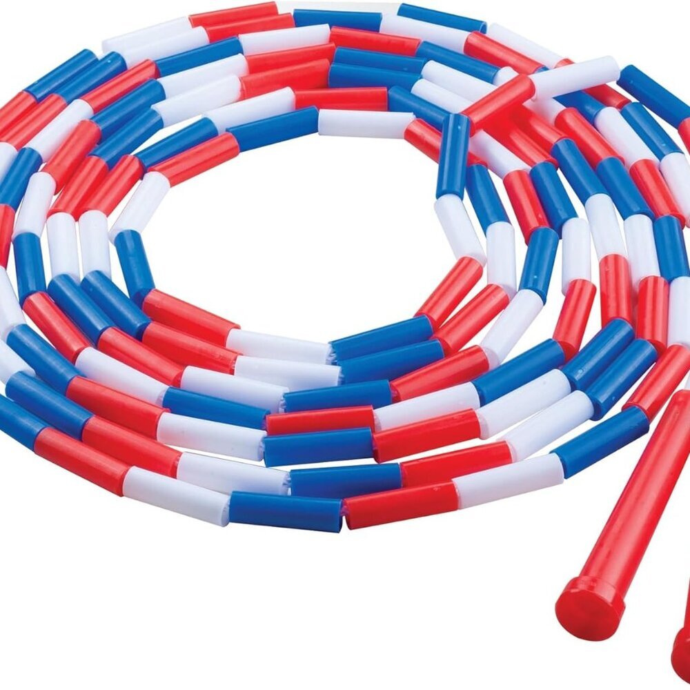 Plastic Segmented Jump Ropes – 7 to 16 ft Lengths – Fun, Durable Ropes for All A